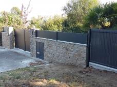Pose de clôtures - portail
